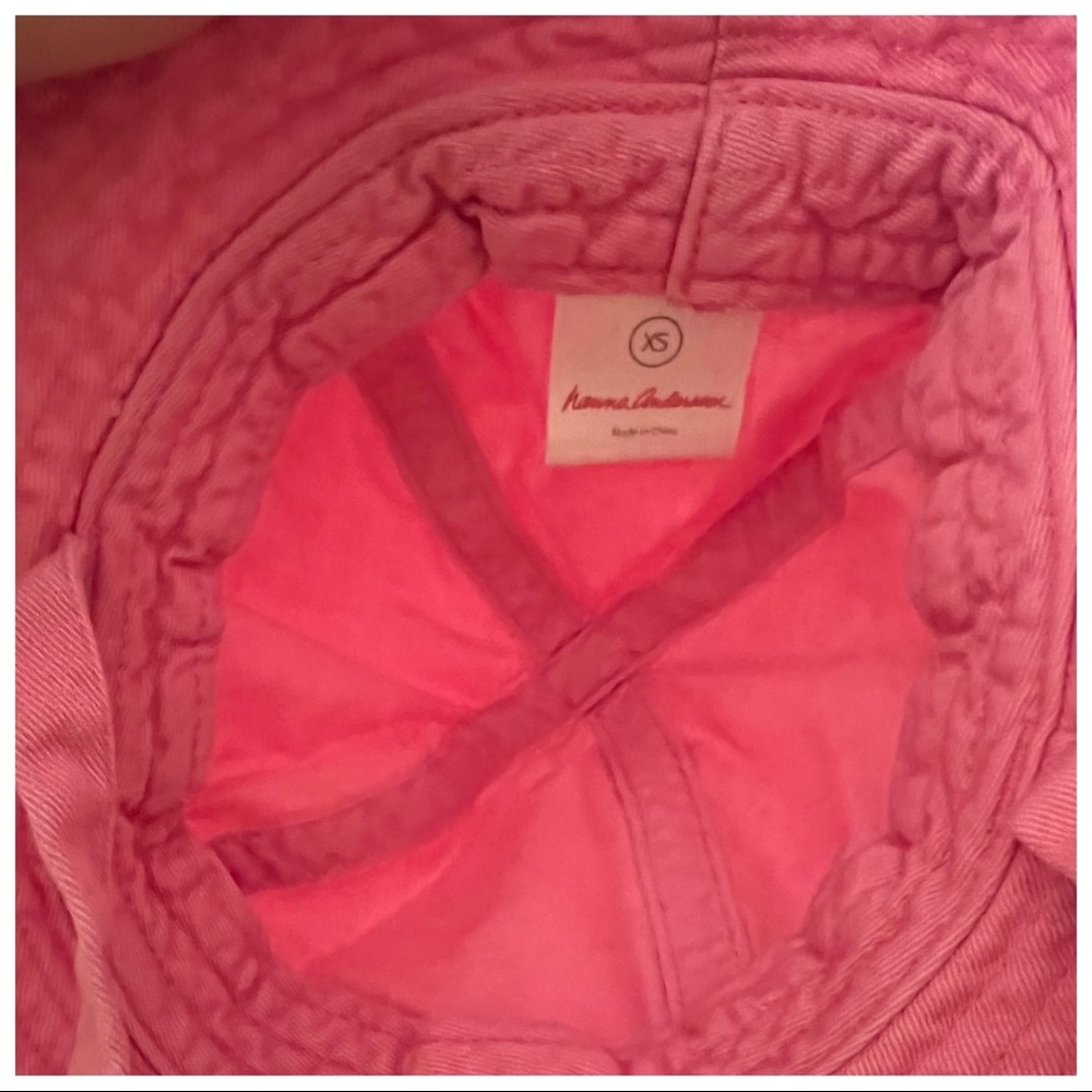 Hanna Anderson XS Sun Hat with tie string- Size XS - Picture 3 of 3